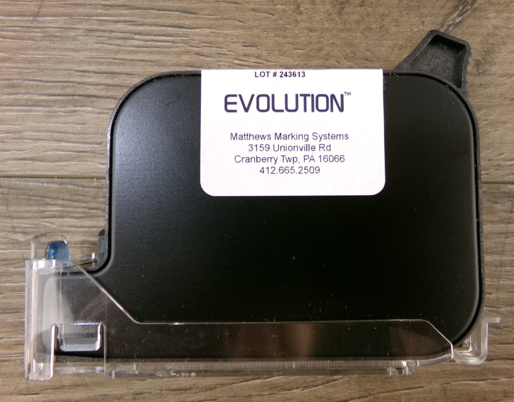 48 New Evolution 4500BK Black Ink Cartridges for Evolution Printers 1, 2 & 3, S7