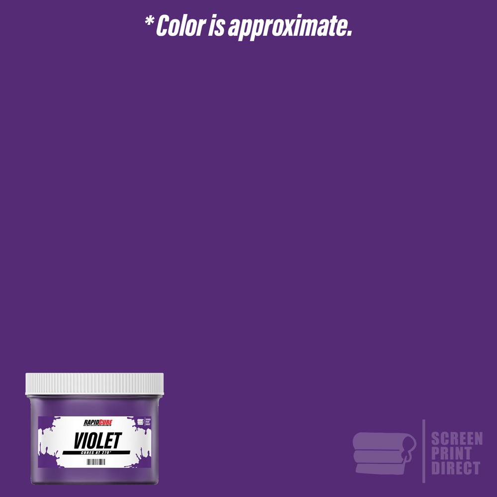 Violet - Screen Printing Plastisol Ink - Low Temp Cure 270F - All Sizes