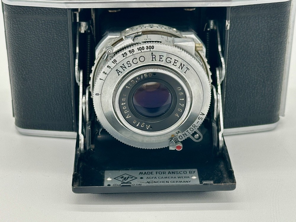 Ansco Regent 35mm Folding Camera Agfa Apotar Lens