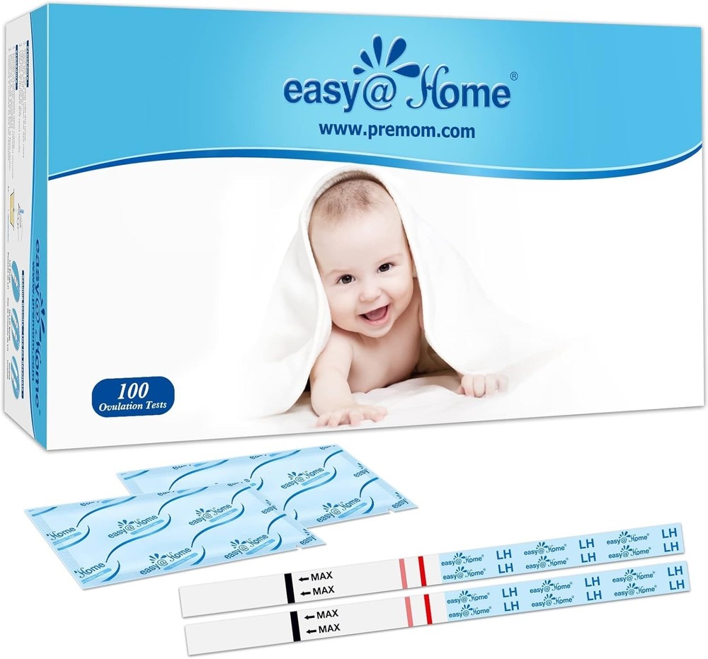 Fast-Results Ovulation Strips 100-Pack - Enhance Your Conception Journey