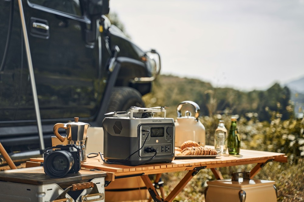 EcoFlow Solar Generator RIVER 2 Max 512Wh+110W Solar Panel Certified Refurbished