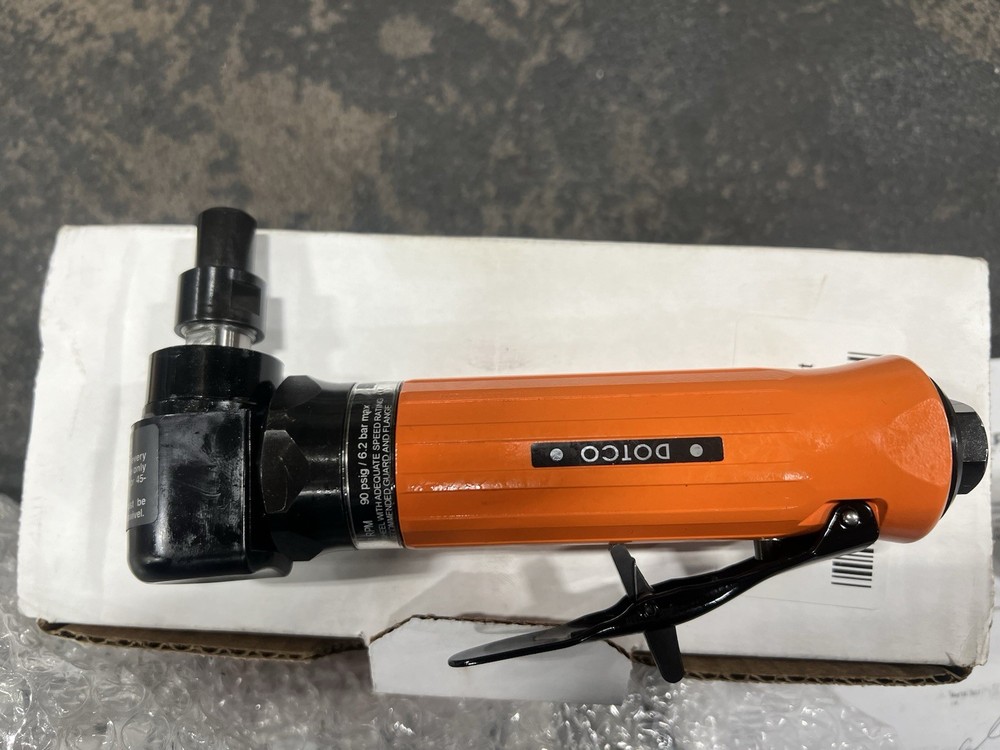 Dotco 12LF201-36 Right Angle Grinder - Black/Orange
