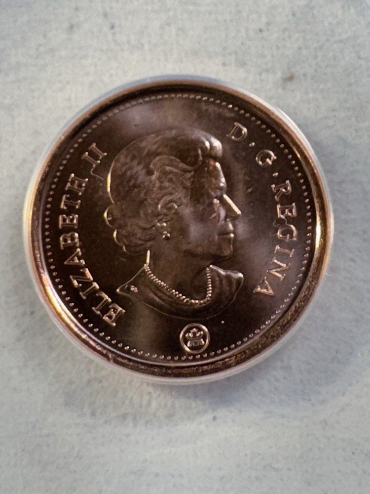 2012 Canada 1 Cent Graded MS 68 RD by ANACS