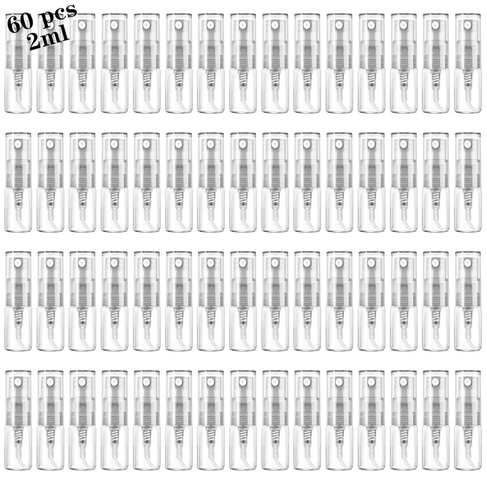 Mini Spray Bottle 2Ml, Refillable Glass Spray Bottle, Glass Bottle Atomizer, Per