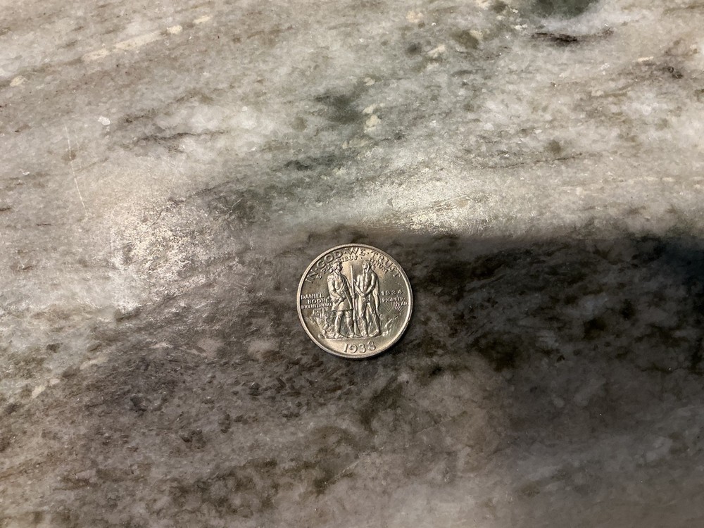 1938 Boone Silver Commemorative Half Dollar BU