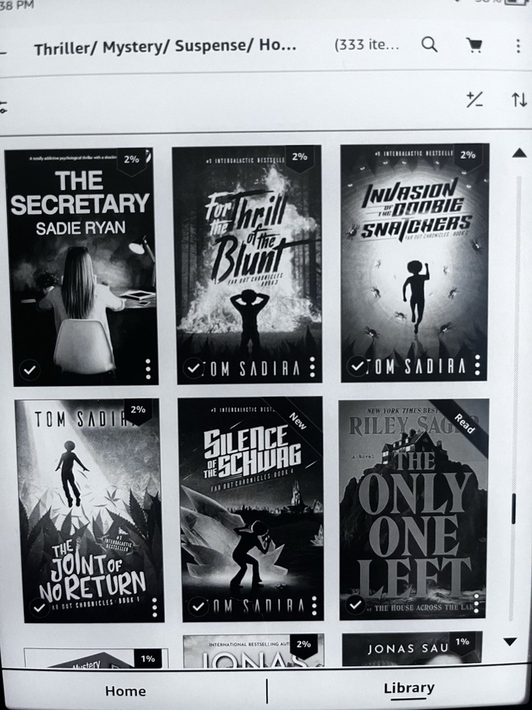 Amazon Kindle eBook Reader 32GB with books bundle