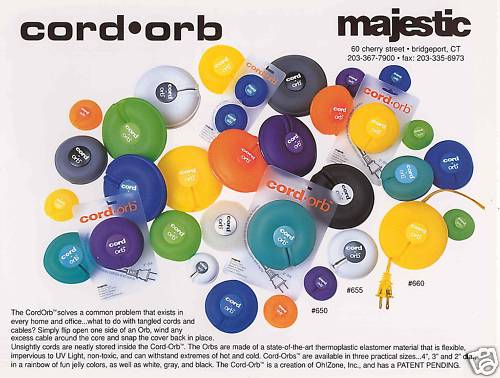 CORD ORB - 4" - PURPLE