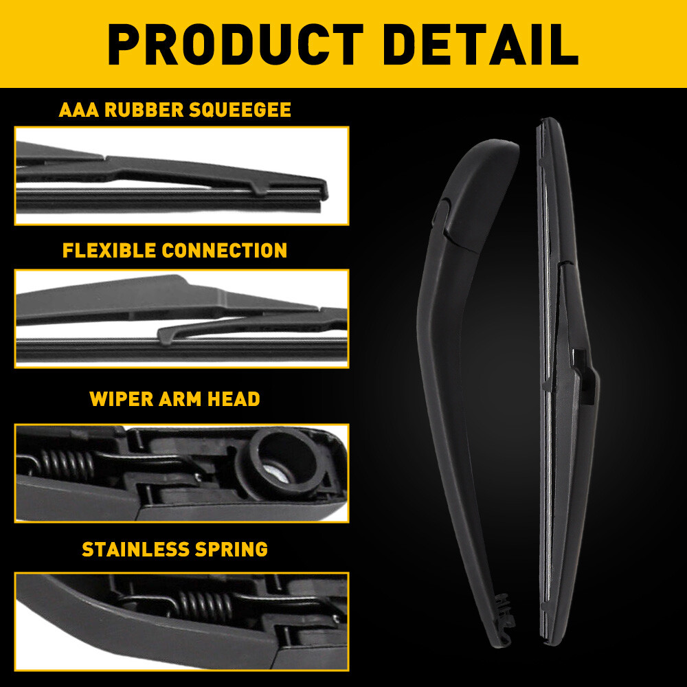 Rear Windshield Wiper Blade For Dodge Journey 2009-2018 Back WindScreen Wiper