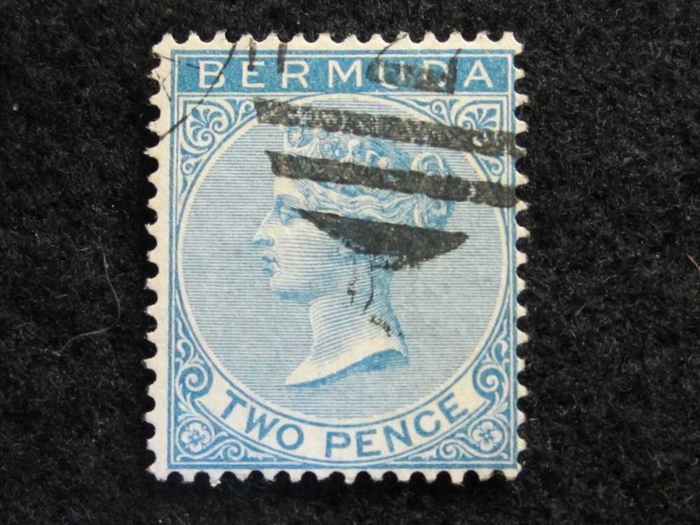 BERMUDA - SCOTT# 2 - USED - CAT VAL $32.00