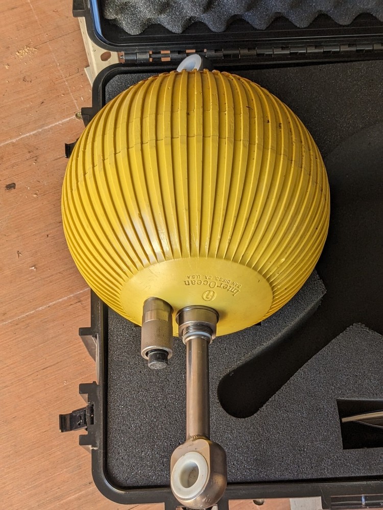 InterOcean System S4 Current Meter Tide Gauge Defence Surplus Hard Case