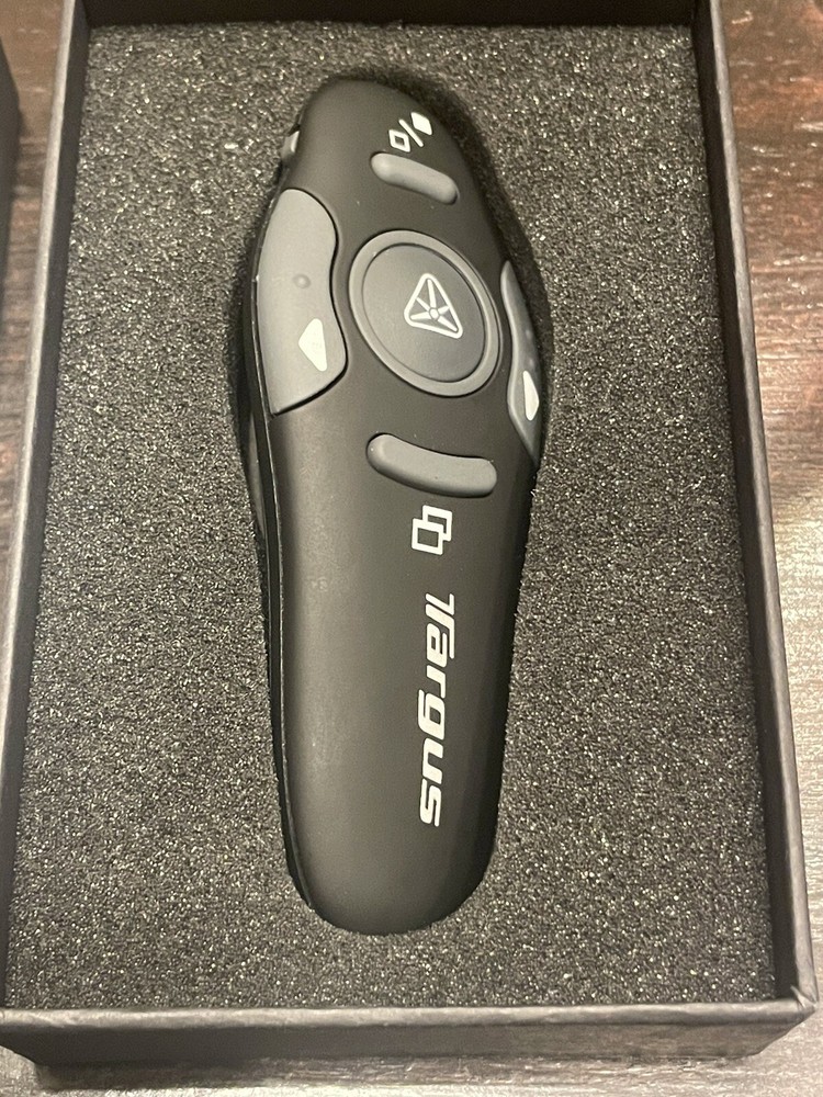 Targus Wireless Presenter with Laser Pointer 40ft range. Working Test Unit
