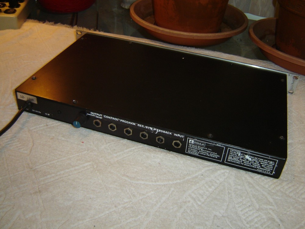 Deltalab ADM512 Program, Super Time Line, Delay, FX, Vintage Rack