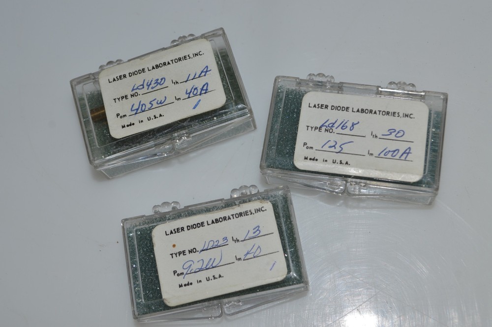 *TC* LASER DIODE LABORATORIES INC TYPE LD168, LD430, LD23 (IHL140)