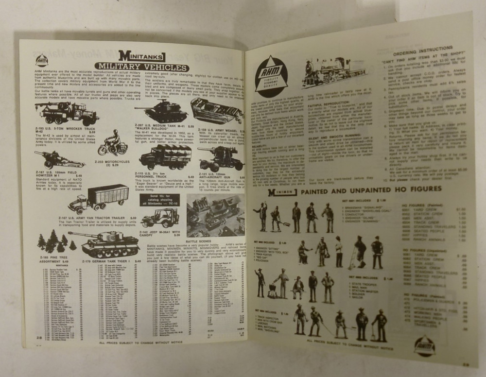 Vintage AHM Does It Again 1972 Catalog CA 18B