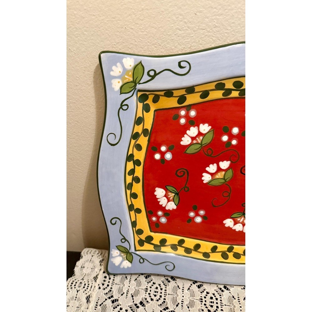 Adorable serving plate from Rainy Day Clay