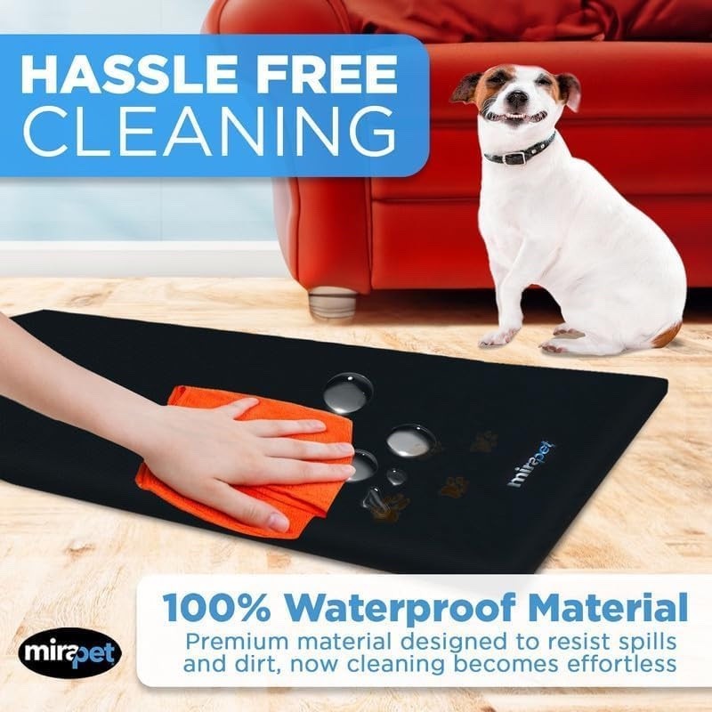 MiraPet Collapsible Pet Crate Waterproof Pad, Medium