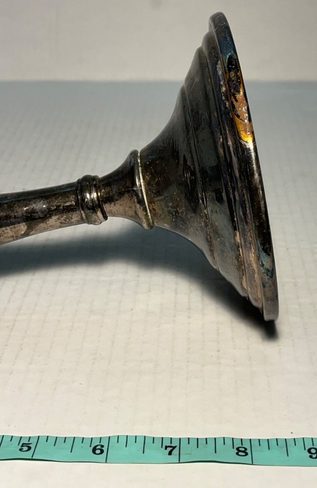 Vintage International Silver Co. Silverplate Candlestick Holder