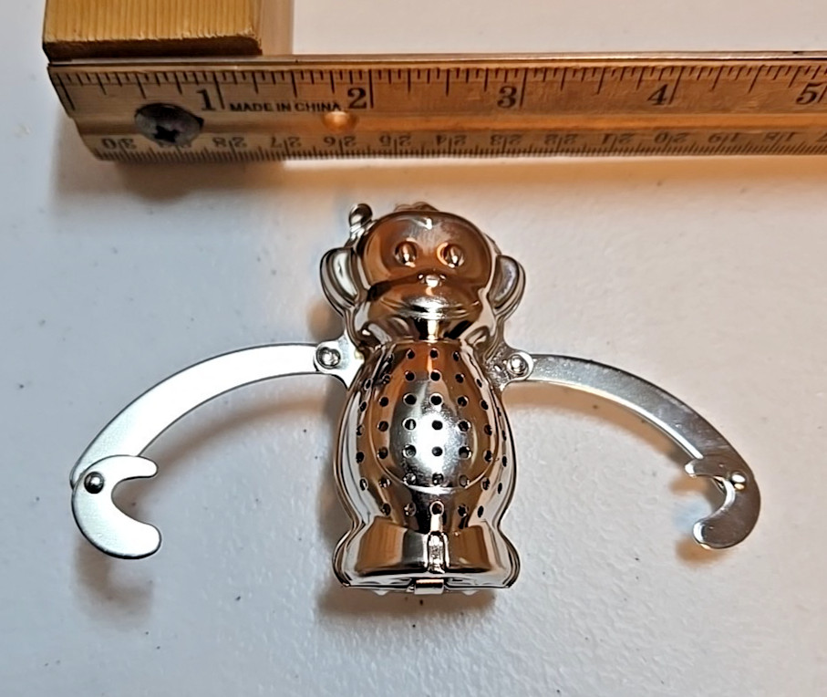 Stainless Steel Tea Infuser; Monkey