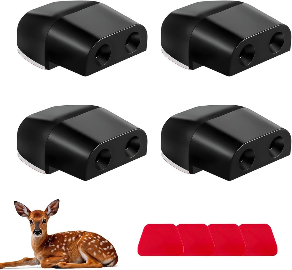 Deer Alert Whistle 4pc Car Animal Avoidance Device