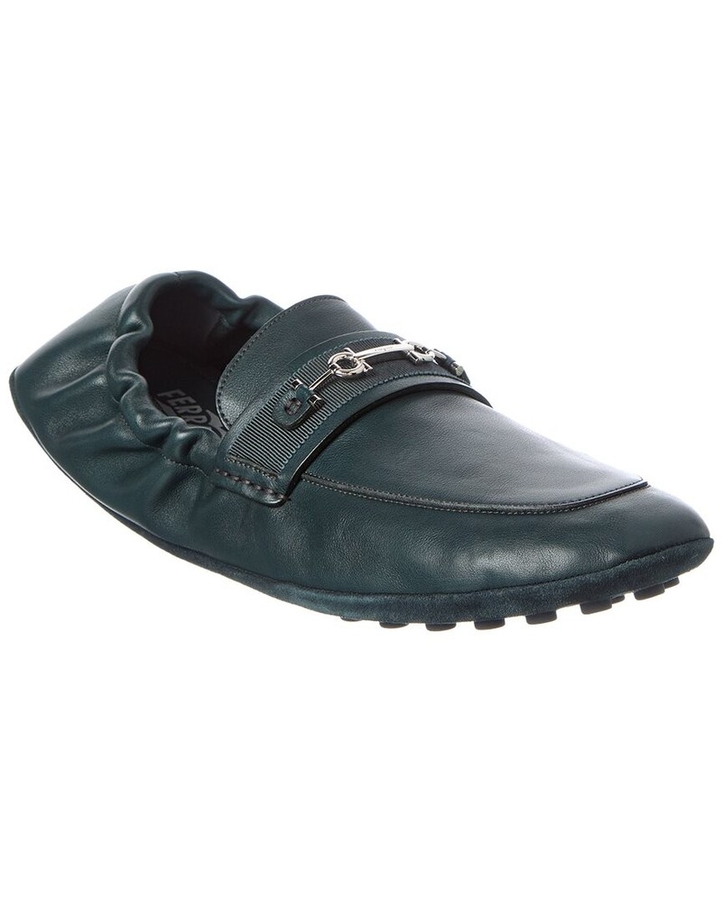 Ferragamo Asture Leather Loafer Men's