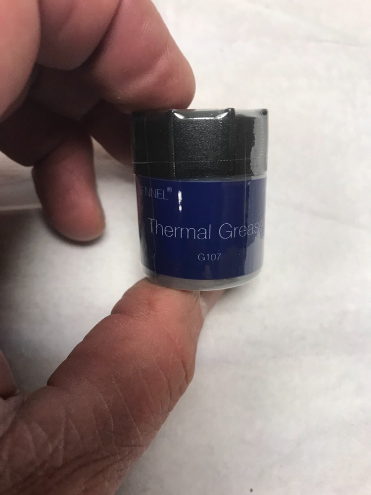 GENNEL G107 20g Silver High Performance Thermal Compound Paste, Heatsink Past...