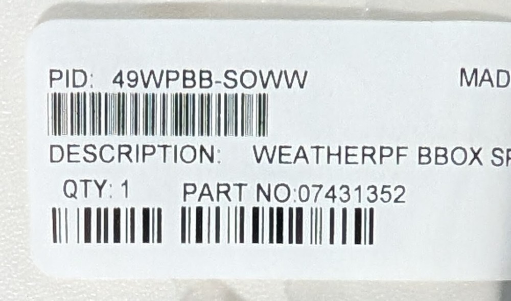 Simplex 49WPBB-SOWW - SAME DAY SHIPPING