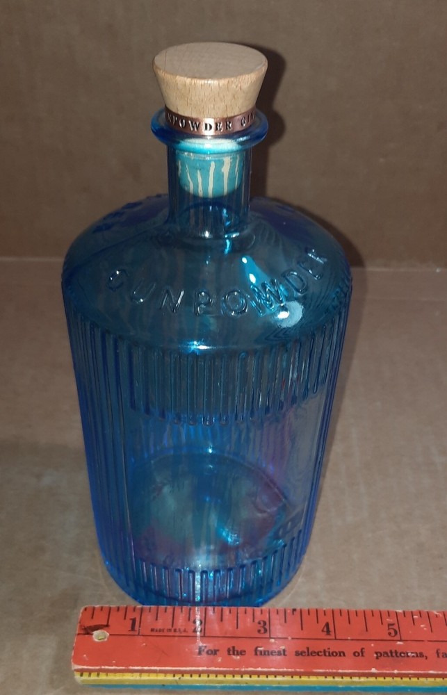 Bottle Gunpowder Irish Gin Empty No Label