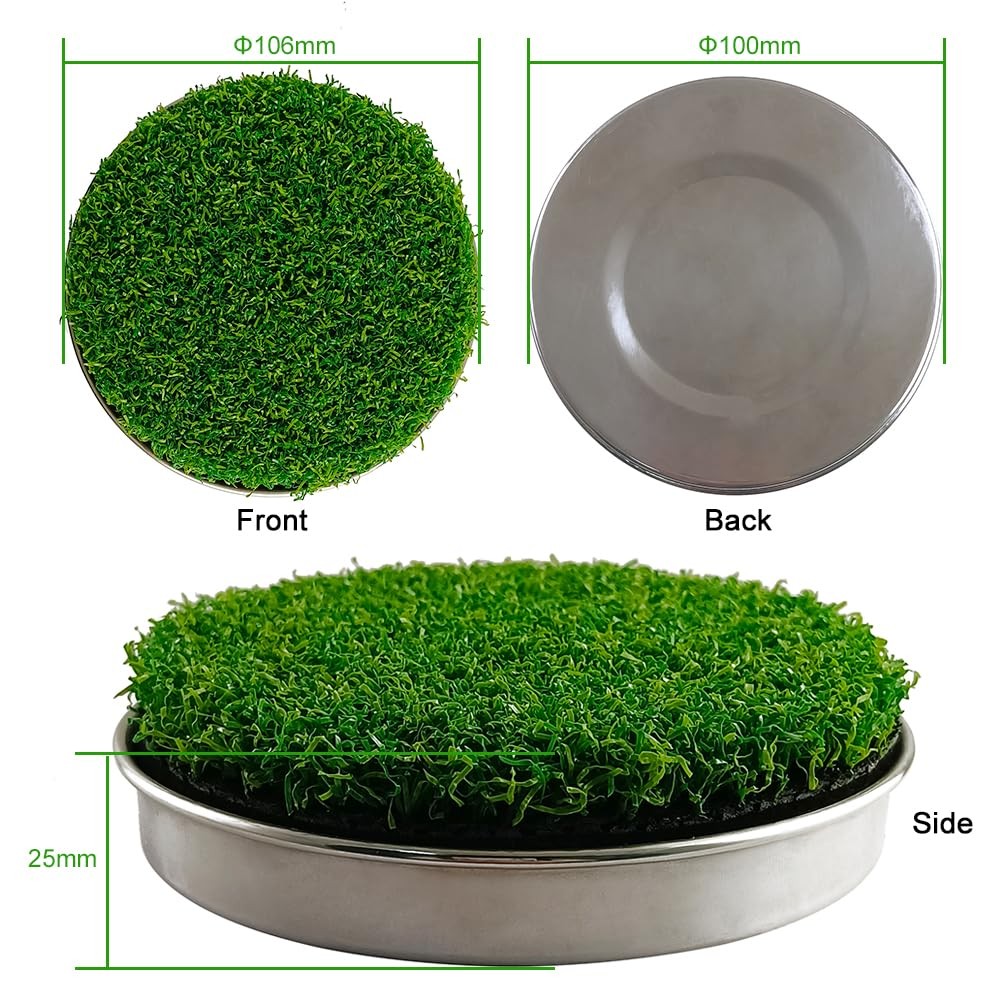 Golf Hole Cup Putting Green for Backyard Practice Putting Green Hole Simulate...