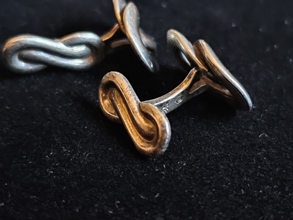 Antique Cufflinks 835 Silver.. German?