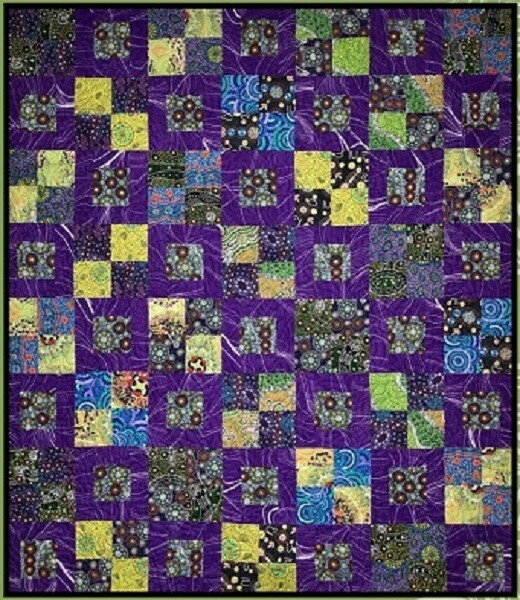 Outback Quilt Pattern - A Fat Quarter Quilt