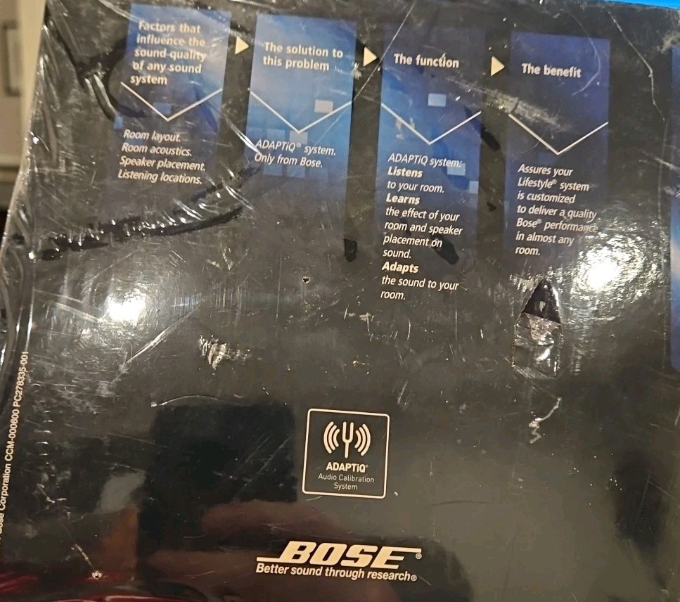 Bose Adapt IQ Audio Calibration System New Sealed Read