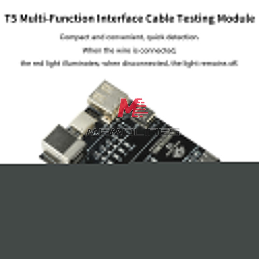 T5 Multifunctional Interface Cable Detection Module Data Cable abnormal testing