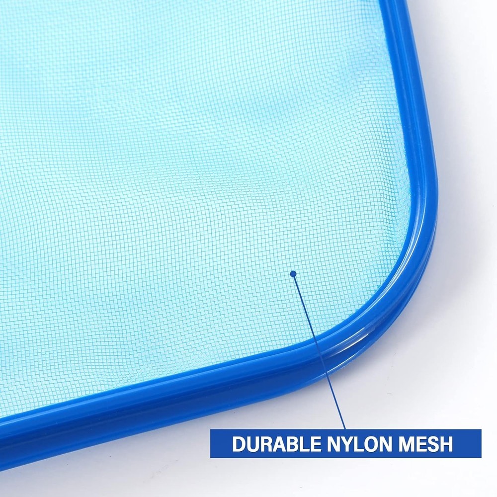 Pool Skimmer Net with Fine Mesh Plastic Frame for Pool Cleaning