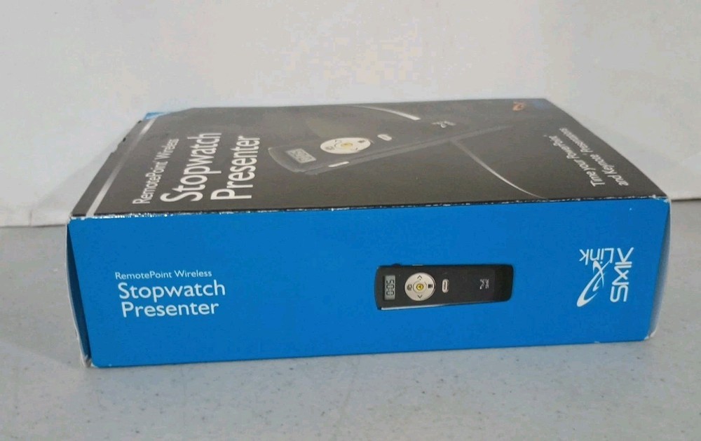 Interlink Wireless Stopwatch Presenter with Laser Pointer VP4560