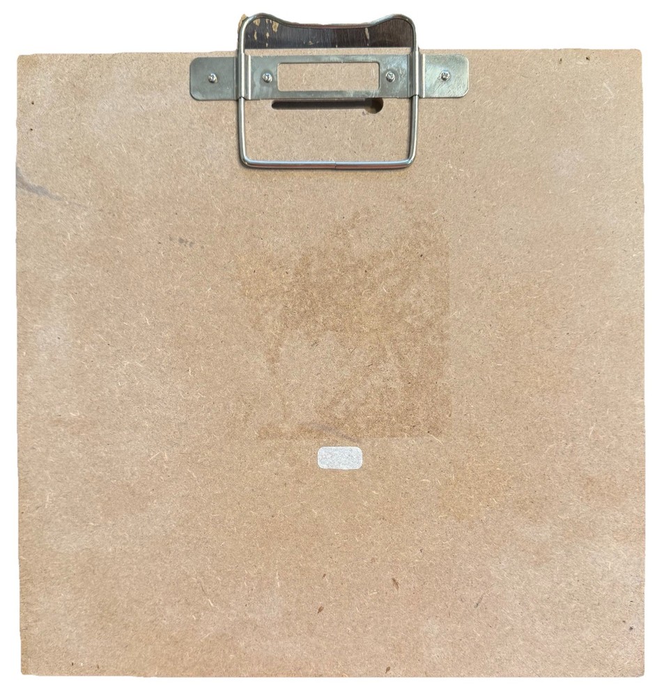 Seashell Design Metal Clipboard Document Holder