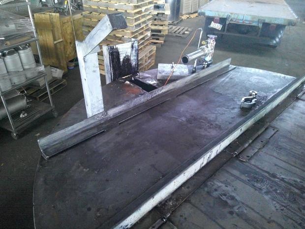 300 gallon Stainless Steel Jacketed Kettle