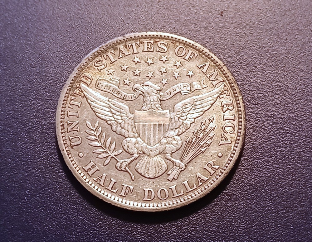 Nice AU 1904-P Barber Half Dollar