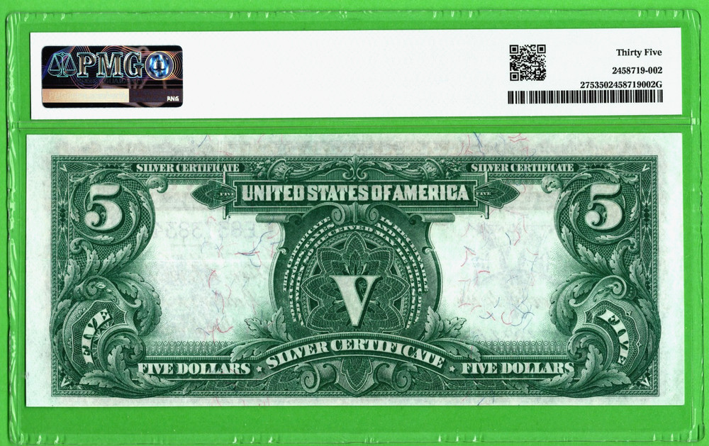 1899 💲5 SILVER CERTIFICATE 💸 CHIEF NOTE 💸 PMG 35