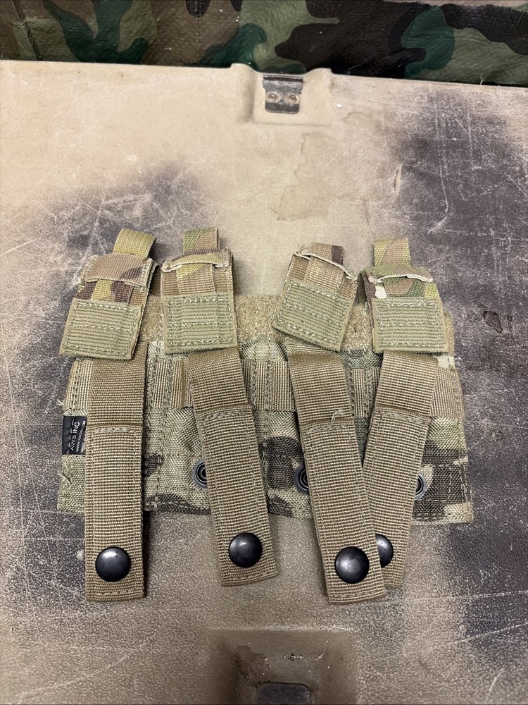 Aws Inc. Multicam M9 Four Mag Pouch Quantity 1