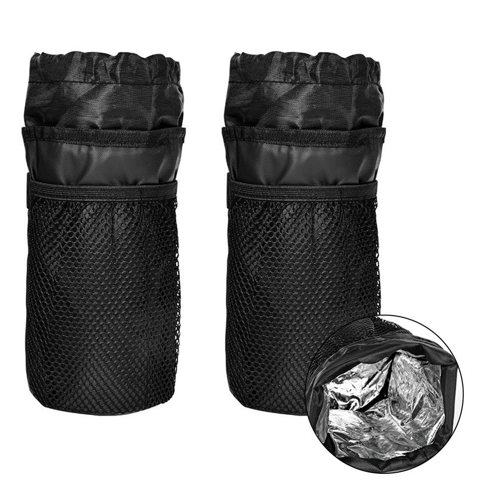 Quick Access and Secure Storage with Drawstring Bike Handlebar Stem Bag