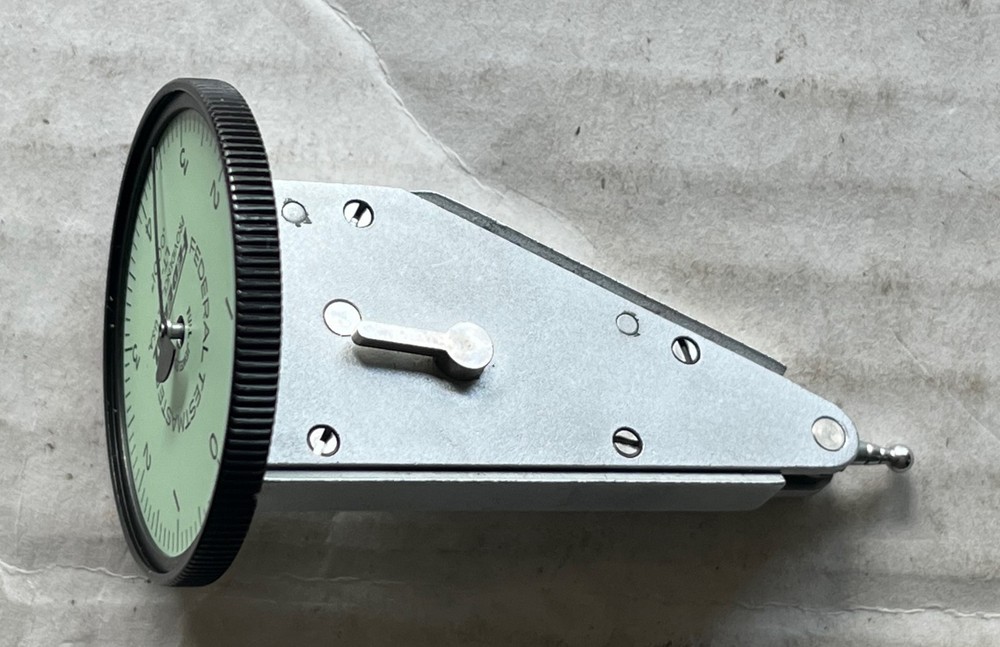 Federal Testmaster Dial Test Indicator w/Case (Model LT-6, 0.0001" Resolution)