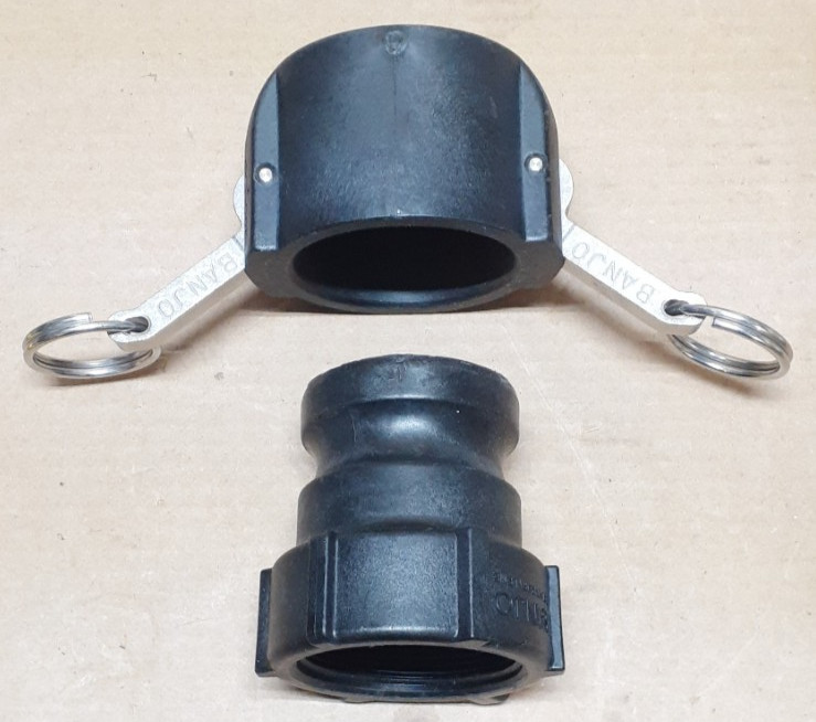 BANJO 200A, CAM LEVER COUPLINGS