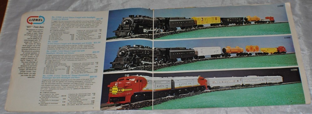 1966 Lionel Train Catalog