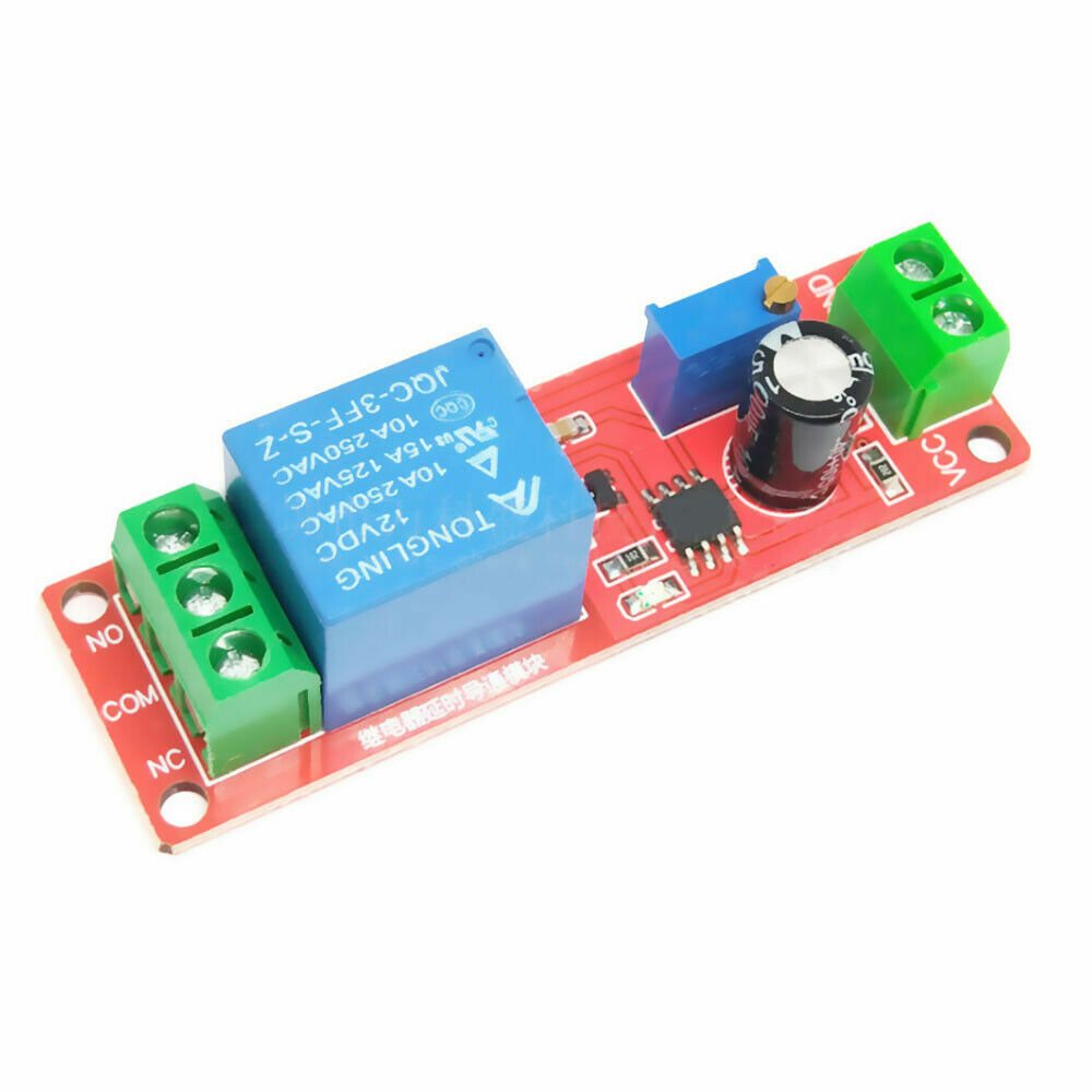 DC 12V NE555 Time Delay Relay Shield Timer Control Switch Adjustable Module Sec