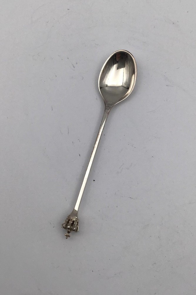 Danish Crown DGS Sterling Silver Coffee Spoon