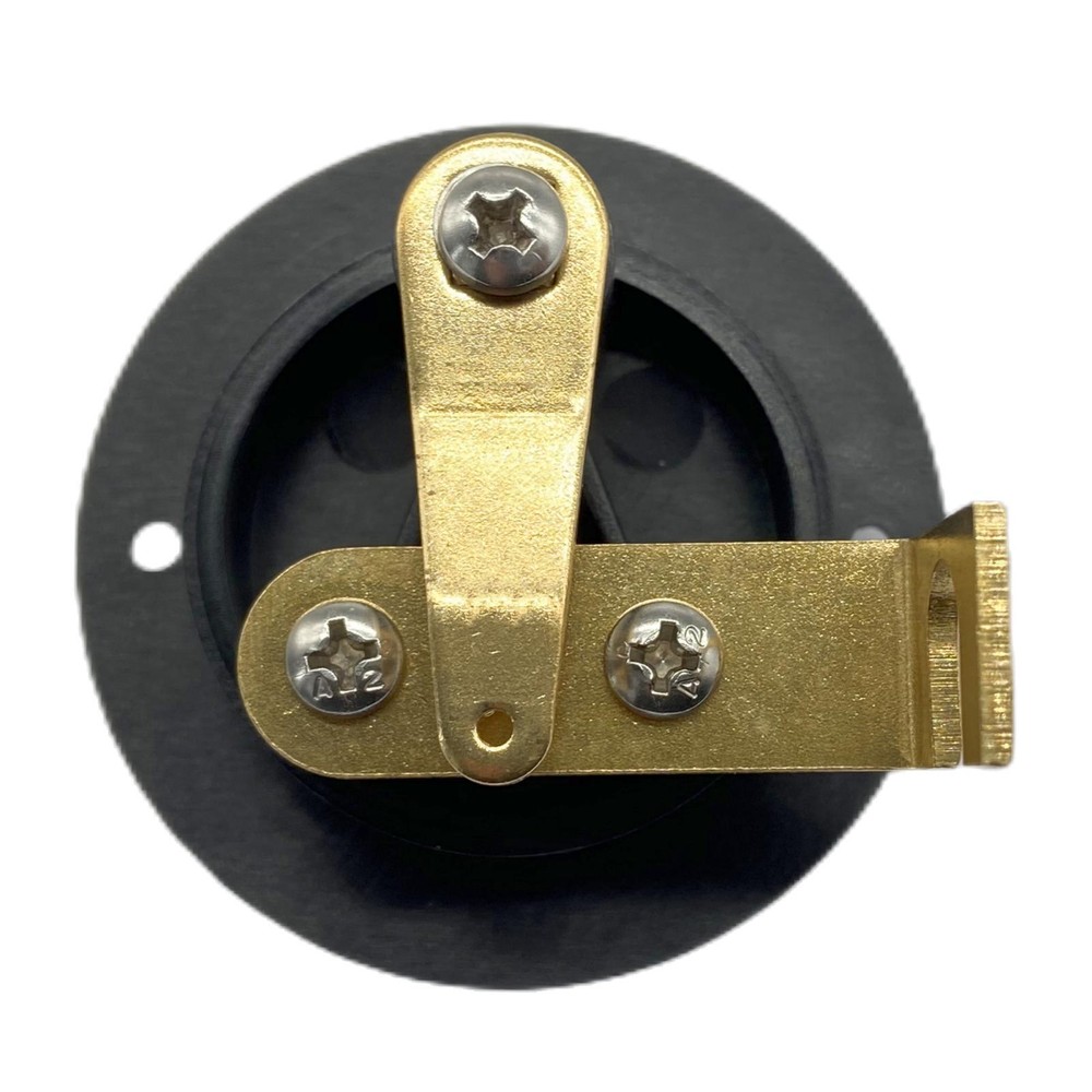 FLOW-RITE LIVEWELL BOAT CONTROL VALVE OPEN/CLOSED TYPE SILVER LETTERS RK1