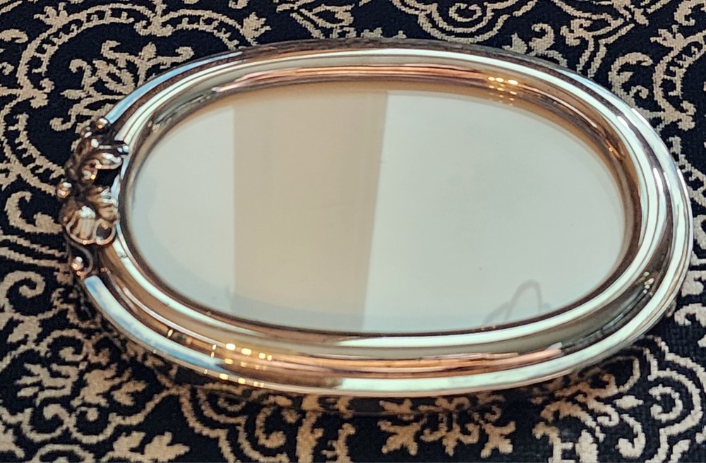 VINTAGE Georg Jensen Sterling Silver Oval Frame | Model # 425