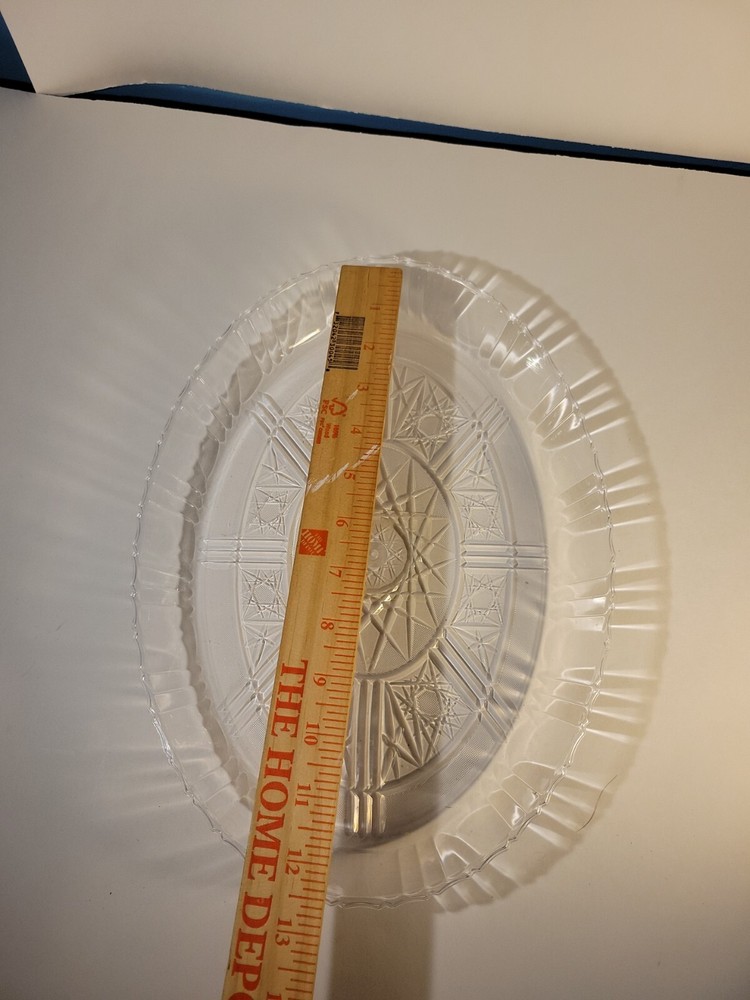 Plastic PVC Starburst Serving Tray