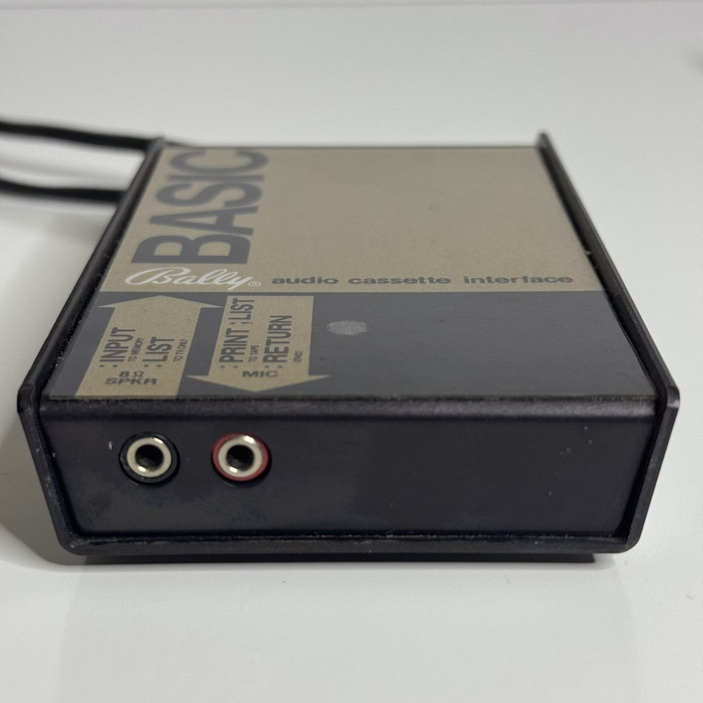 ⚡️RARE Bally BASIC Audio Cassette Interface Vintage ACI-0100 ⚠️TESTED