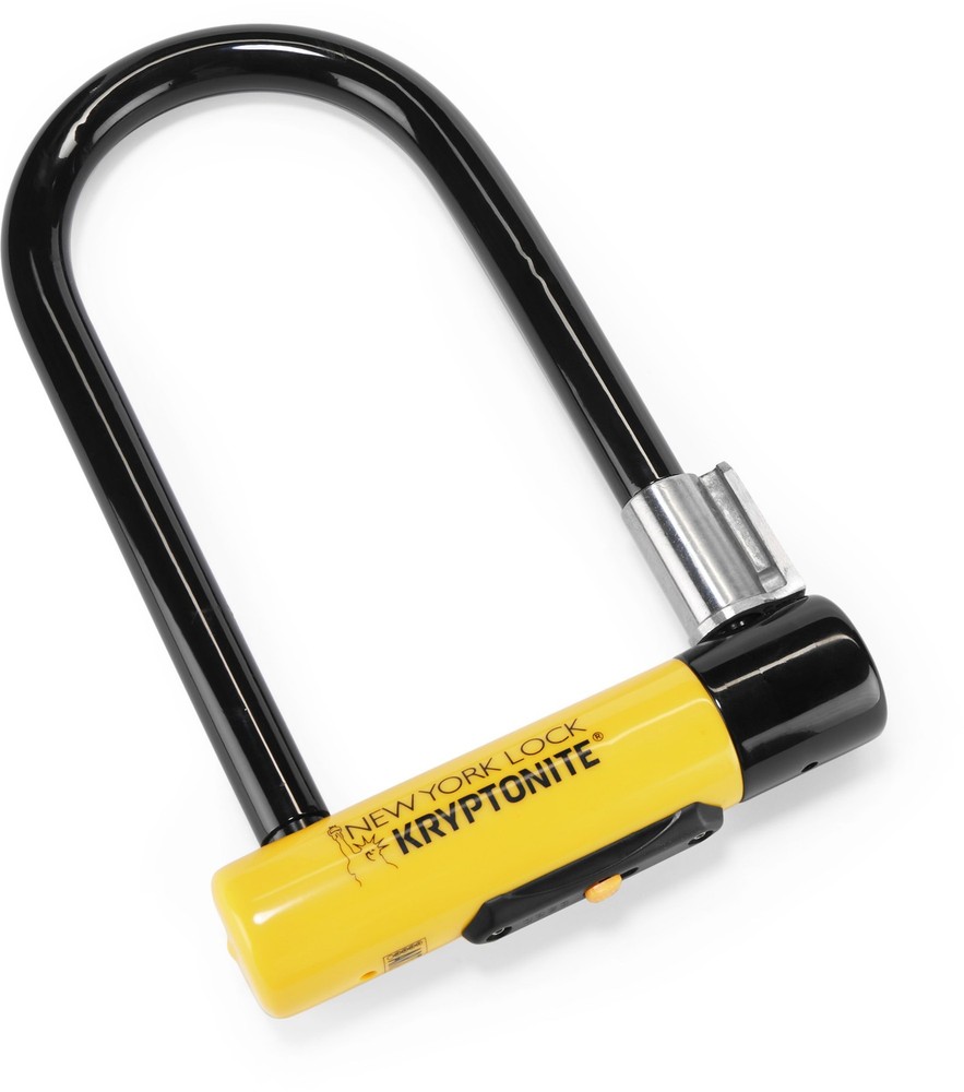 Kryptonite New York U-Lock - 8x4" Keyed Black